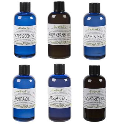 Aromatherapy Base Oil SIX Bottle Gift Pack